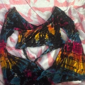 Tie-dye hippie shirt